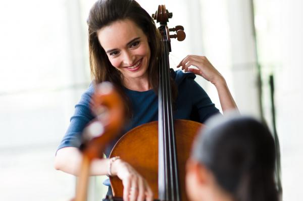 Teacher Education - cello teacher with student